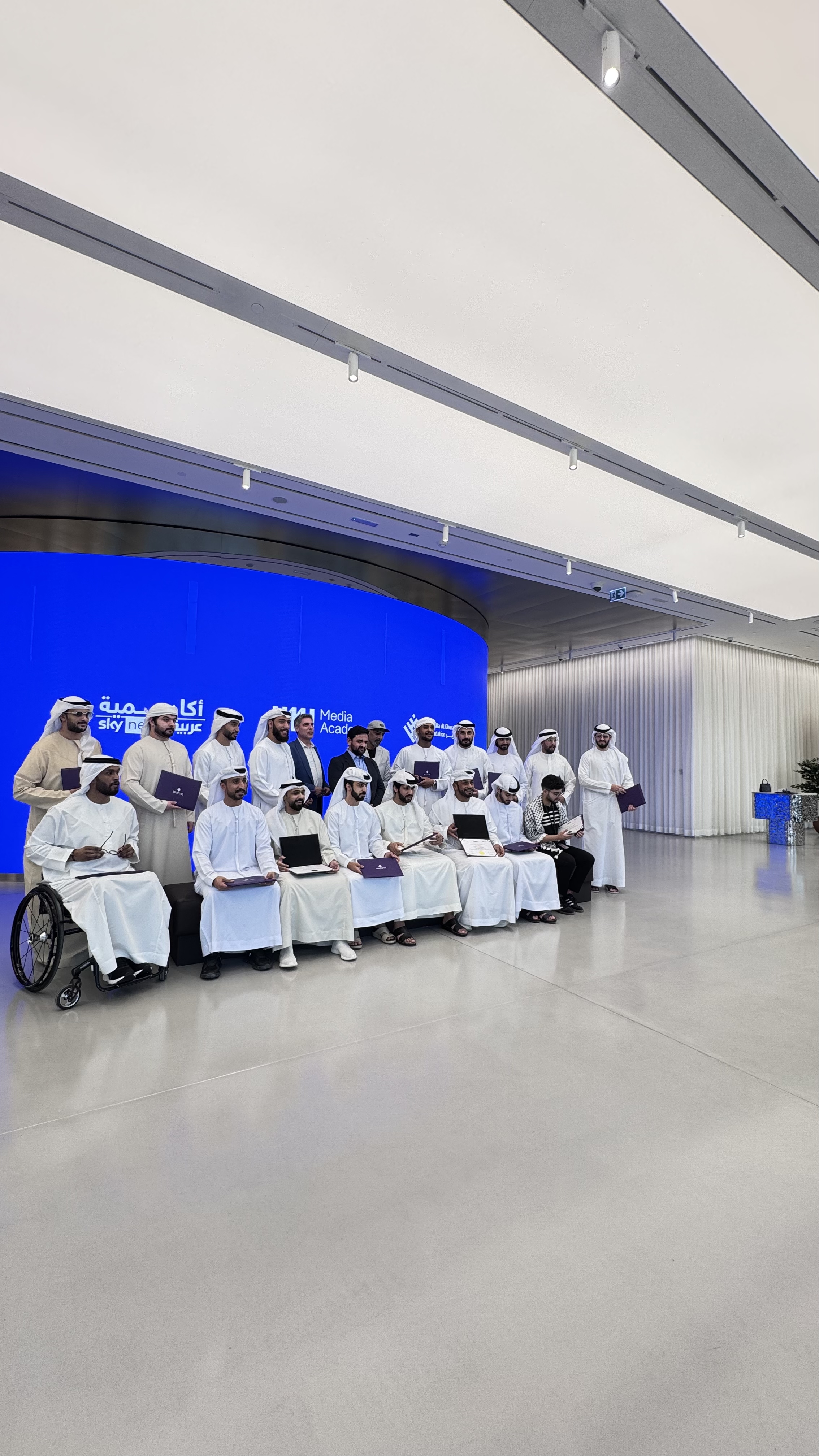 في المحافل الإعلامية